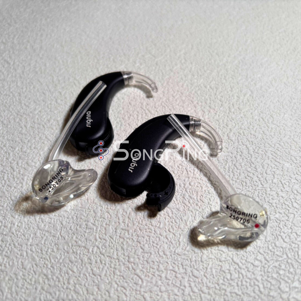 客製化耳模 x 耳掛型助聽器