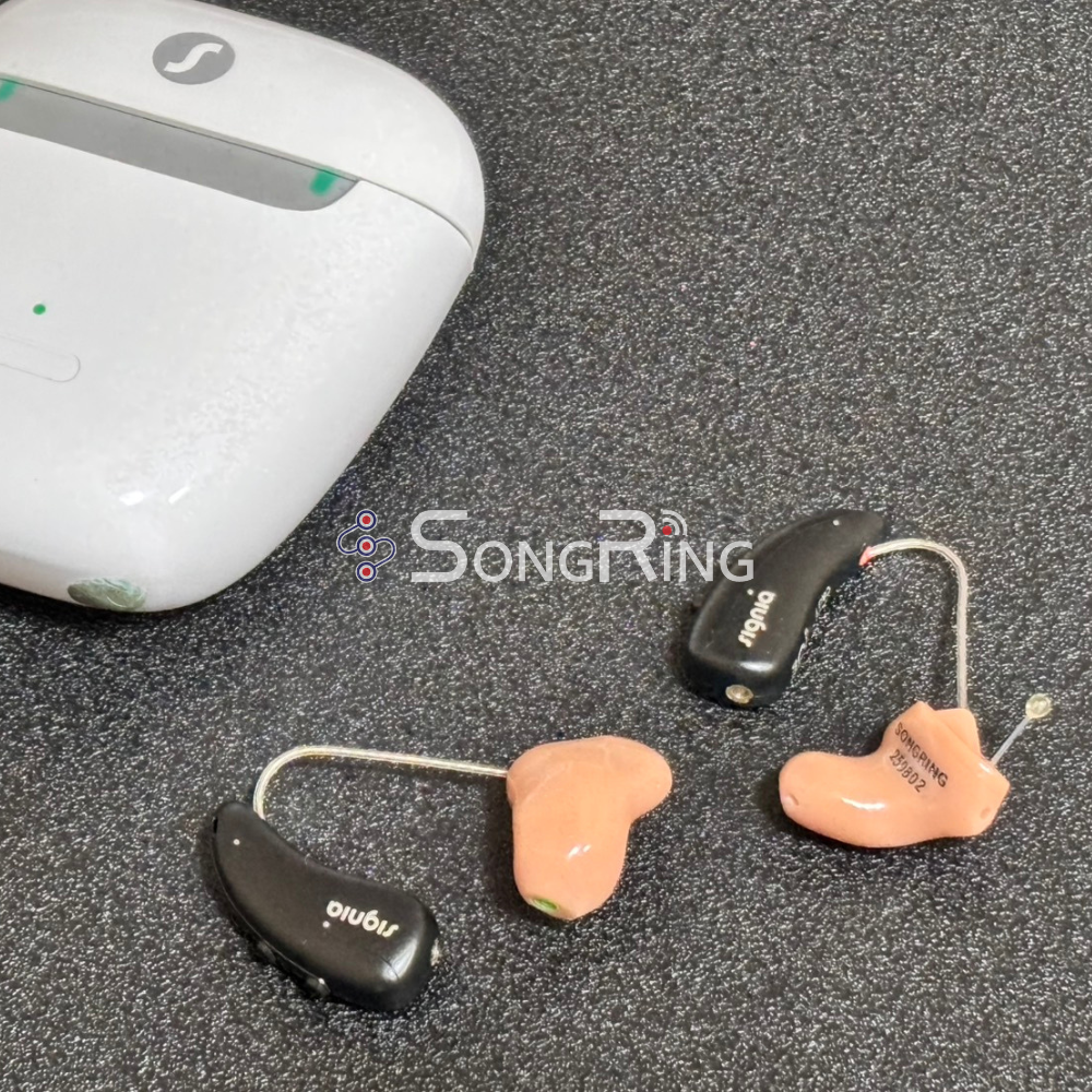 客製化耳模 x RIC型迷你耳掛助聽器