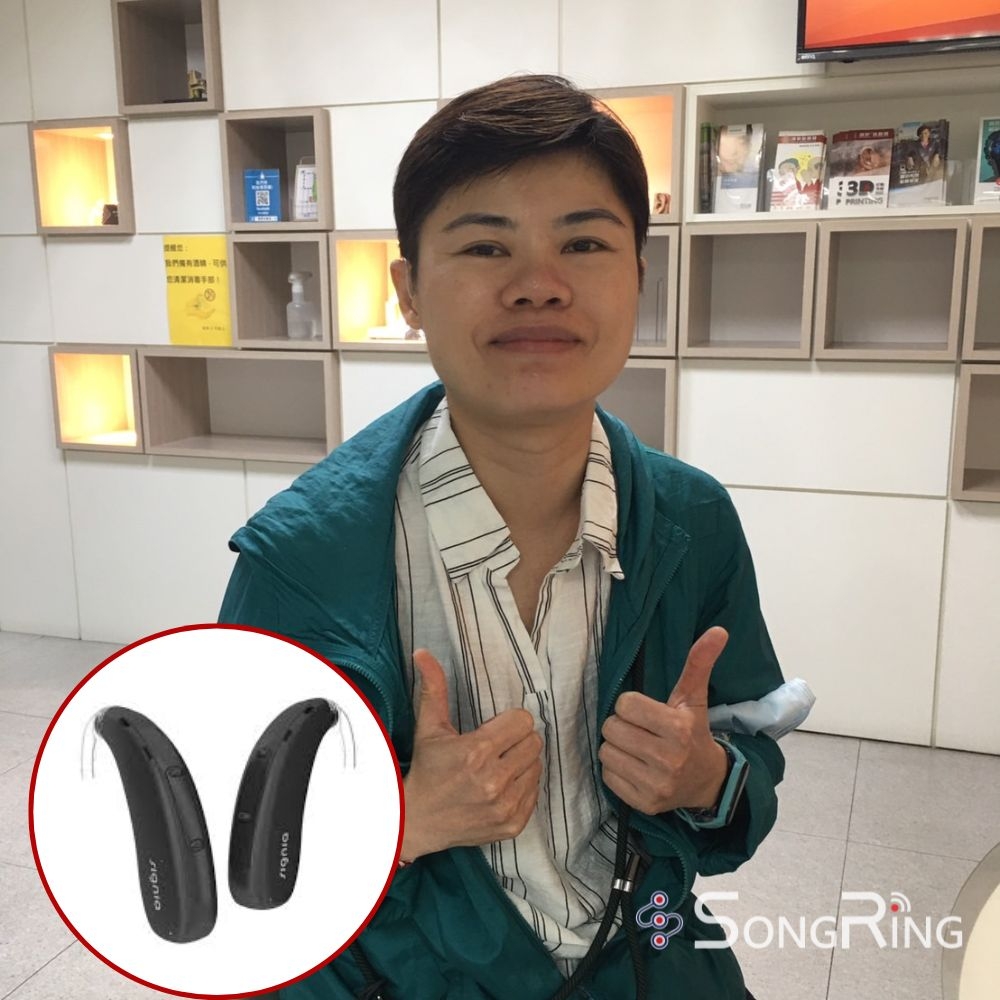 台中門市 - 李小姐 | 機種 : BTE Motion C&G X | 聽力 : 重度